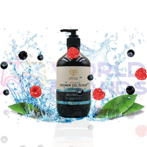 SAIF AL FARES | WILD BLUEBERRY SHOWER GEL SCRUB 500ML