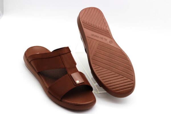 FLORINA|47408 BROWN|MEN'S SANDALS - Image 3