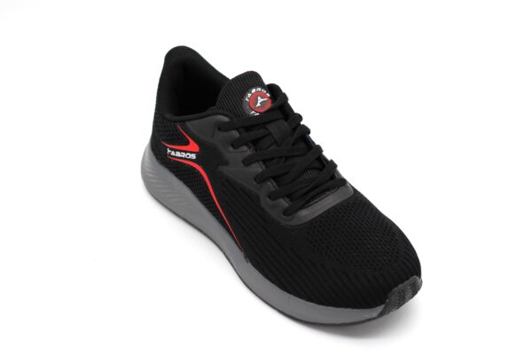 ABROS|ERIC-J|ASSG1326J|BLACK/RED|MEN'S SHOES - Image 2