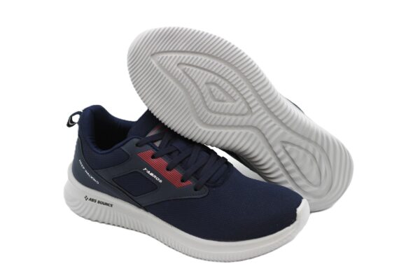 ABROS|GLIDE-J|ASSG0149J|NAVY/RED|MEN'S SHOES - Image 4