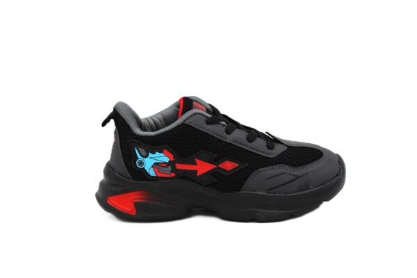 ABROS|SHAGGY-J|ASSB0150J|BLACK/RED|KIDS SHOES