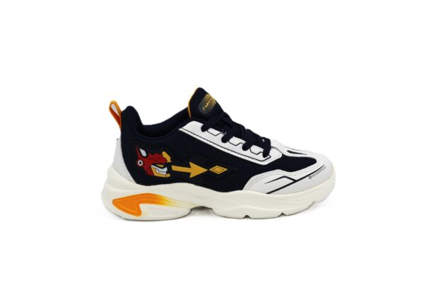 ABROS|SHAGGY-J|ASSB0150J|NAVY/MUSTARD|KIDS SHOES