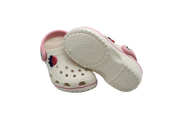 ABROS|ZCK0806-J|AZCK0806J|WHITE/PINK|KIDS CLOG - Image 4