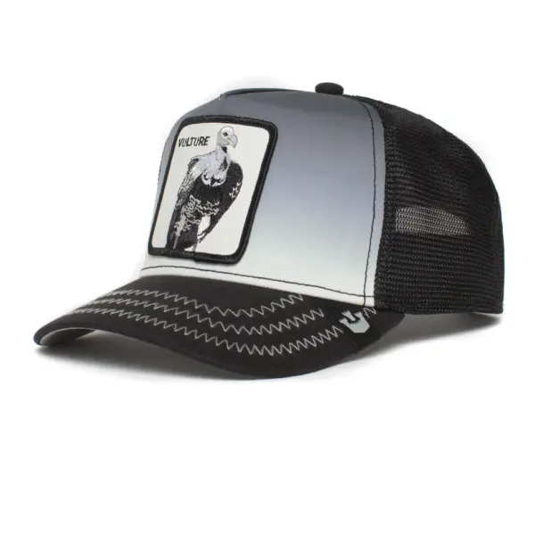 GOORIN BROS|101-0365|BACK OFF BUZZARD|BLACK|CAPS