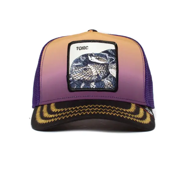 GOORIN BROS|101-0366|TOXIC|PURPLE|TRUCKER CAP - Image 3