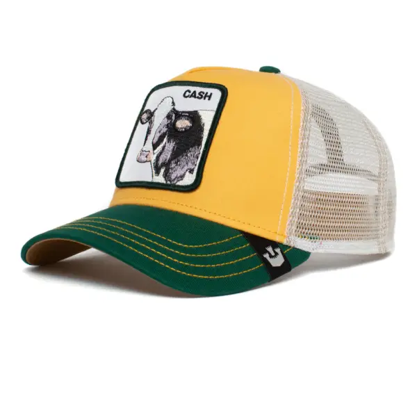 GOORIN BROS|101-0383|THE CASH COW|YELLOW|CAPS