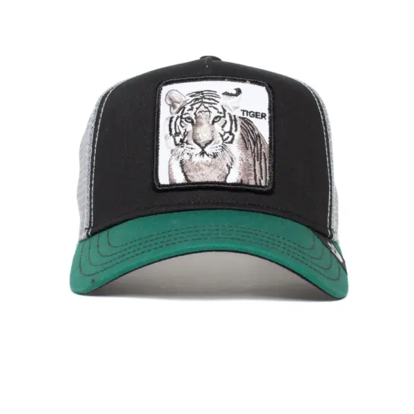 GOORIN BROS|101-0392|WHITE TIGER|DARK GREEN|CAPS - Image 2
