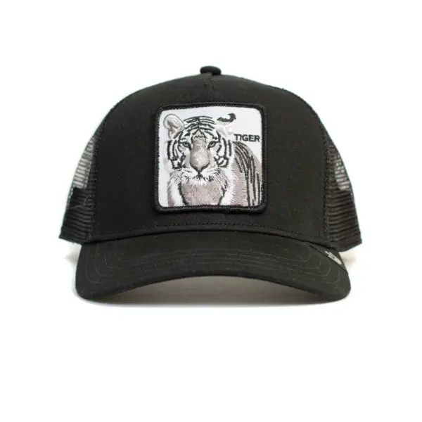 GOORIN BROS|101-0392|WHITE TIGER|BLACK|CAPS - Image 3
