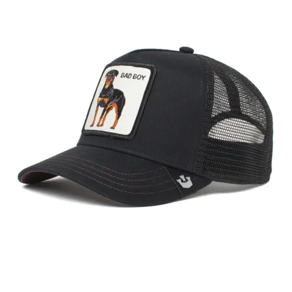 GOORIN BROS|101-0493|THE BADDEST BOY|BLACK|CAPS