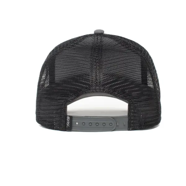 GOORIN BROS|101-0512|THE BOSS|CHARCOAL|TRUCKER CAP - Image 2