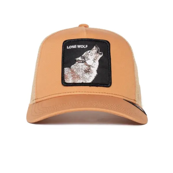 GOORIN BROS|101-0997|LONE WOLF TRUCKIN|MAUVE|TRUCKER CAP - Image 2