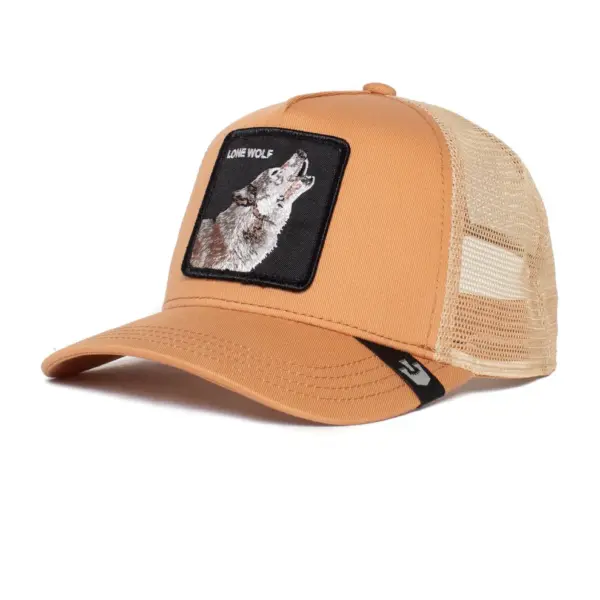 GOORIN BROS|101-0997|LONE WOLF TRUCKIN|MAUVE|TRUCKER CAP