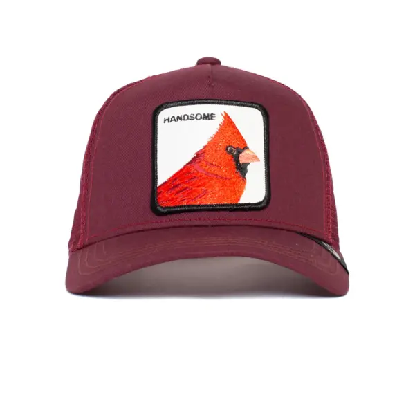 GOORIN BROS|101-1031|HANDSOME|MAROON|TRUCKER CAP - Image 3
