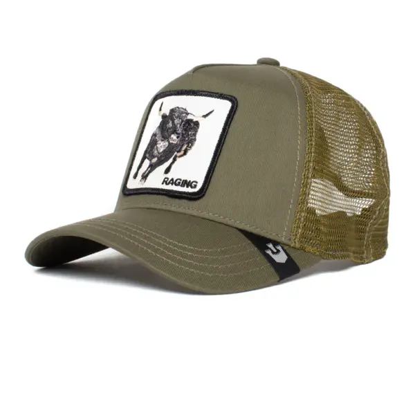 GOORIN BROS|101-1033|ROAD RAGE|OLIVE|TRUCKER CAP