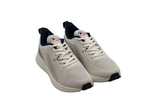 ABROS MENS|ASSG1343Allen|WHITE/TEAL|SPORTS SHOES - Image 3