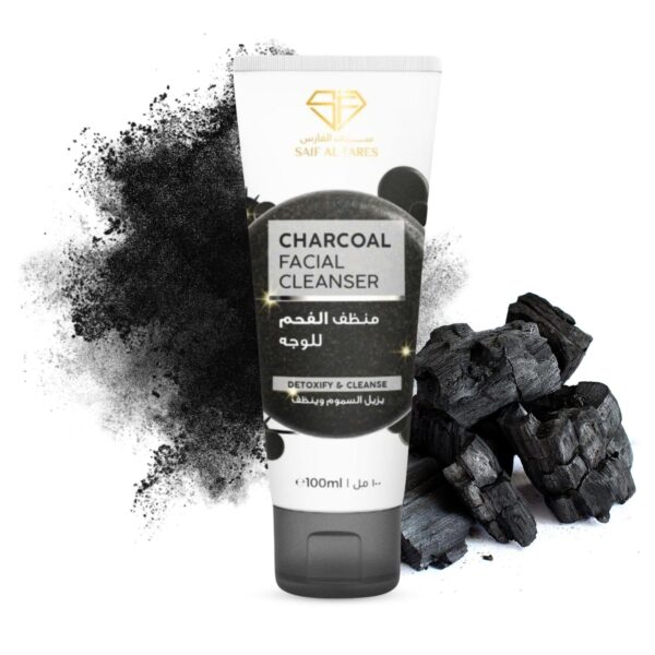 SAIF AL FARES|CHARCOAL|FACIAL CLEANSER|100ml.