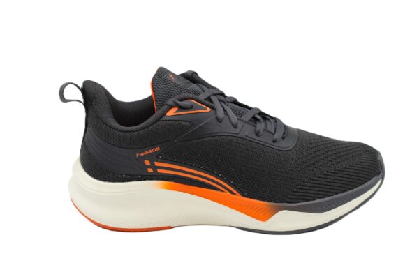 ABROS|FLOW|ASSG1400|D.GREY/ORANGE|MEN SHOES