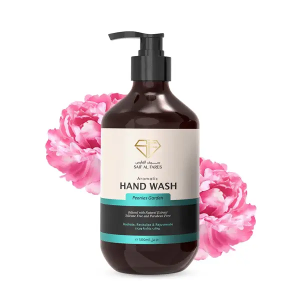 SAIF AL FARES|HAND WASH PEONIES GARDEN 500ML