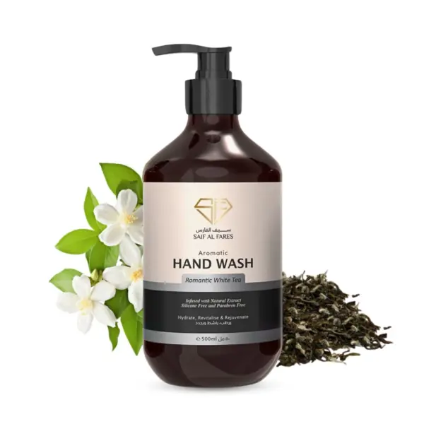 SAIF AL FARES |HAND WASH ROMANTIC WHITE TEA 500ML