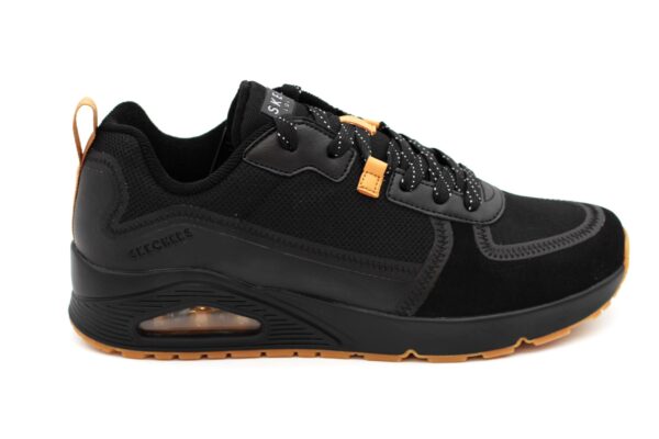 SKECHERS|UNO-LAYOVER|183010/BBK|MEN'S SHOES