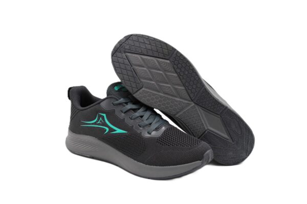 ABROS|DEZIRE-J|ASSG1492J|D.GREY/SEA GREEN|MEN'S SHOE - Image 4