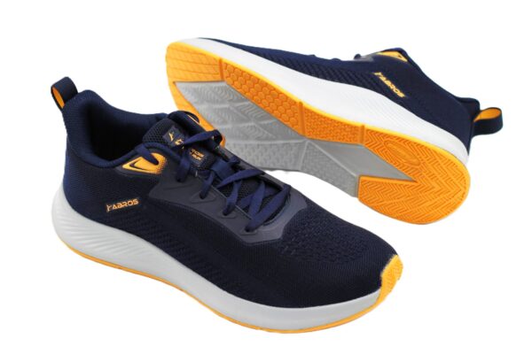 ABROS|DEAN-J|ASSG1329J|NAVY/MUSTARD|MEN'S SHOE - Image 4