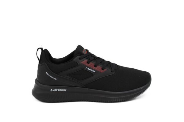 ABROS|GLIDE-J|ASSG0149J|BLACK/RED|MEN'S SHOES
