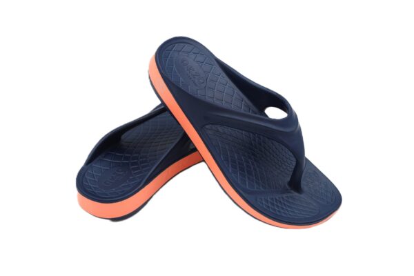 ABROS|AKZO|AZVL0302J|NAVY/PEACH|WOMEN'S SLIPPERS - Image 3