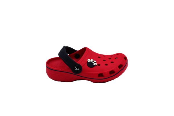 ABROS|ZCK0806-J|AZCK0806J|RED/NAVY|KIDS CLOG