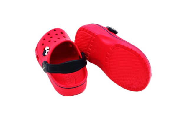 ABROS|ZCK0806-J|AZCK0806J|RED/NAVY|KIDS CLOG - Image 4