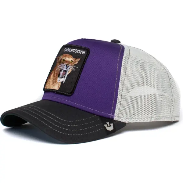 GOORIN BROS|101-0740|THE SABERTOOTH|PURPLE|CAPS