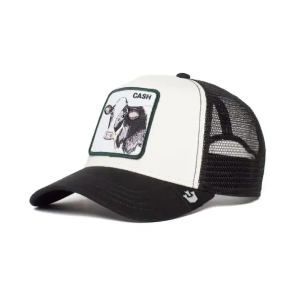GOORIN BROS|101-0383|THE CASH COW|WHITE|TRUCKER CAP