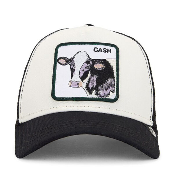 GOORIN BROS|101-0383|THE CASH COW|WHITE|TRUCKER CAP - Image 2
