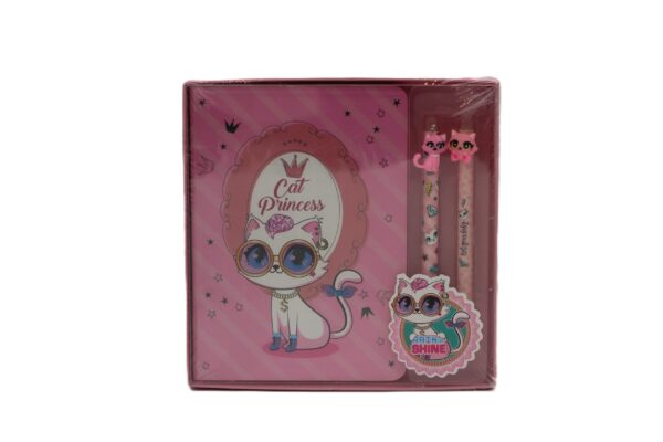 DUKAN|CAT PRINCESS|32169702|STATIONERY SET