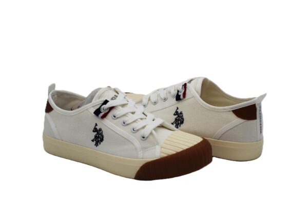 US POLO ASSN|101512997|NILO WMN GLB 4FX|WHITE|WOMEN'S - Image 3