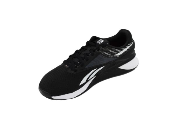 REEBOK|NANO X3|UNISEX|TRAINING SHOES|CBLK/FTWHT/SMORA - Image 2