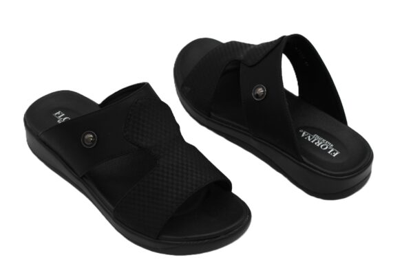 FLORINA|47307 BLACK|MEN'S SANDALS - Image 2