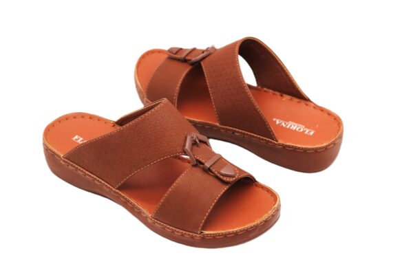 FLORINA|47401 BROWN|MEN'S SANDALS - Image 2