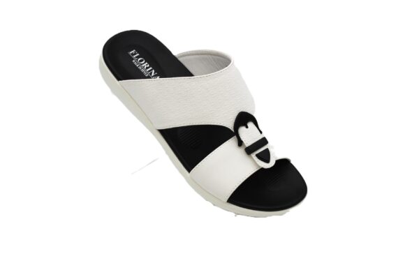 FLORINA|47464 WHITE|MEN'S SANDALS