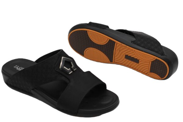 FLORINA|47367 BLACK|MEN'S SANDALS - Image 3