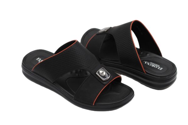 FLORINA|47430 BLACK|MEN'S SANDALS - Image 2