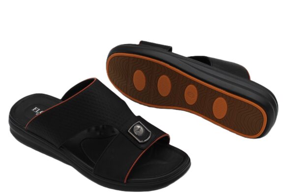 FLORINA|47430 BLACK|MEN'S SANDALS - Image 3