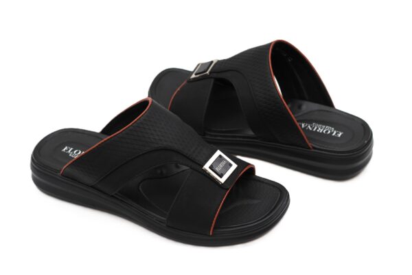 FLORINA|47426 BLACK|MEN'S SANDALS - Image 2