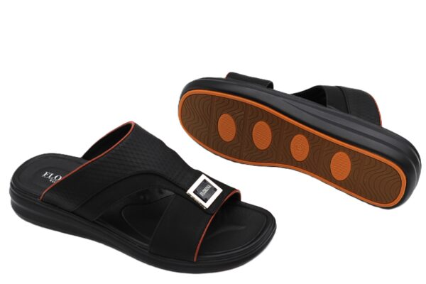 FLORINA|47426 BLACK|MEN'S SANDALS - Image 3