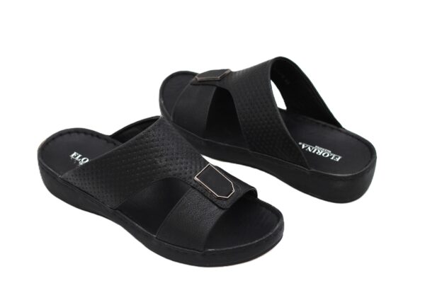 FLORINA|47400 BLACK|MEN'S SANDAL - Image 2