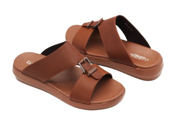 FLORINA|47410 BROWN|MEN'S SANDALS - Image 2