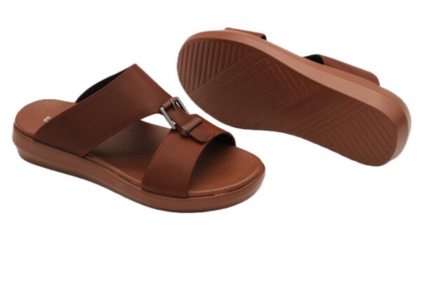 FLORINA|47410 BROWN|MEN'S SANDALS - Image 3