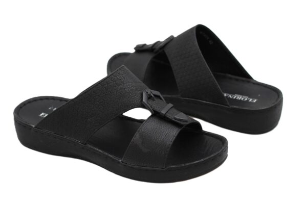 FLORINA | SANDALS | 47401 | BLACK|MEN'S SANDALS - Image 2