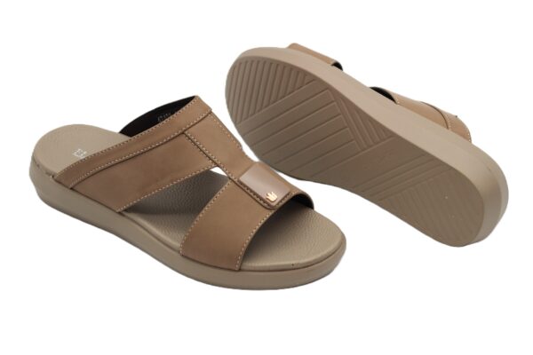 FLORINA | SANDALS | 47408 |KHAKI|MEN'S SANDALS - Image 3