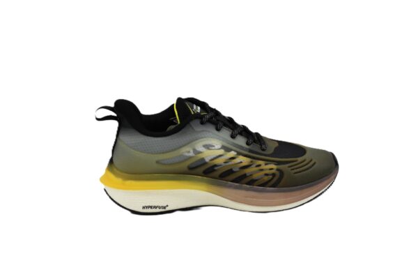 ABROS SHOES ASSG1354J WAGON BLACK/LIME YELLOW